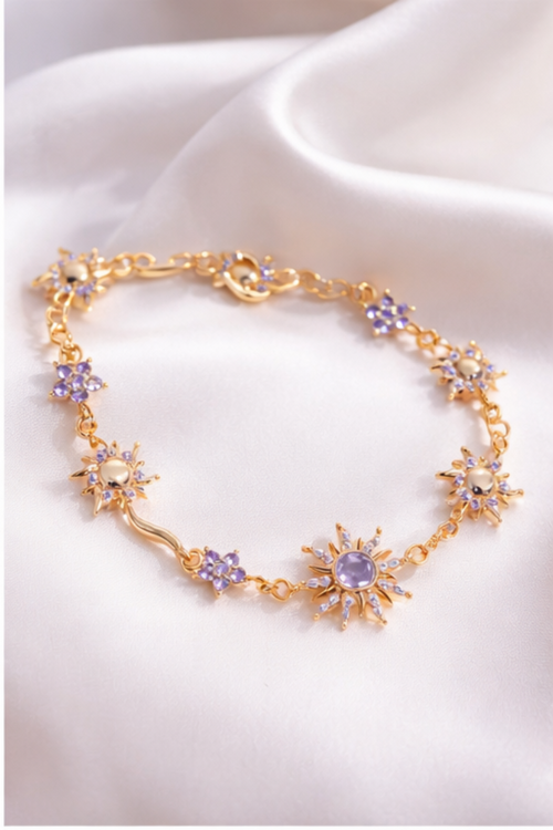 Rapunzel Sunflower Bracelet