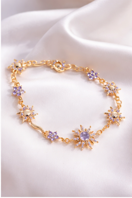 Rapunzel Sunflower Bracelet