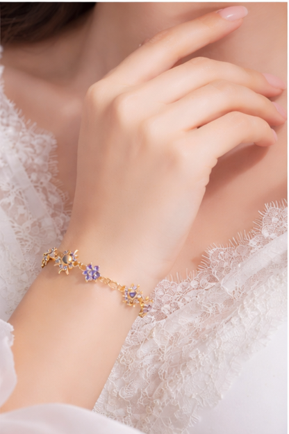 Rapunzel Sunflower Bracelet